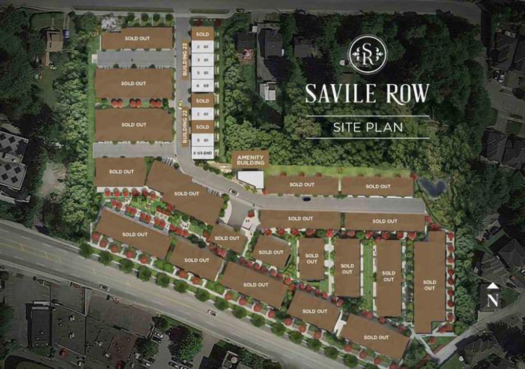 Savile Row Site Plan