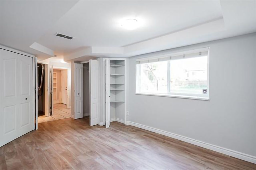 Unfurnished Floor with doors to other rooms